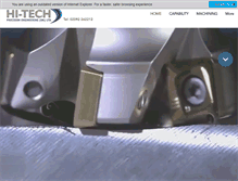 Tablet Screenshot of hi-techuk.com